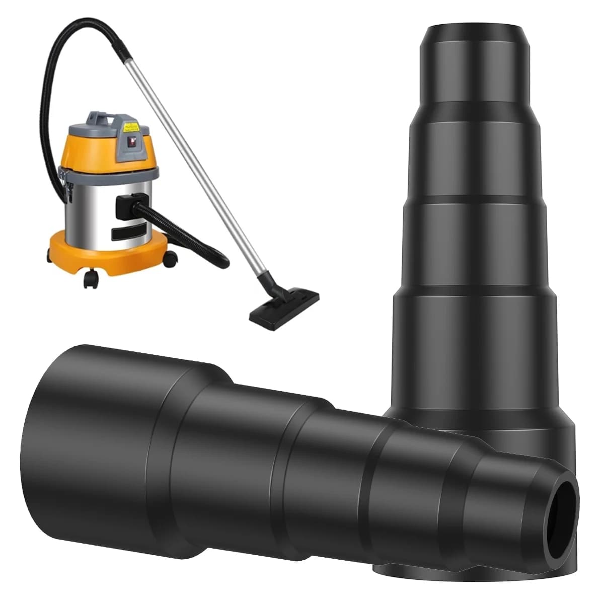 Kit d'adaptateur de tuyau d'aspirateur universel, connecteur de tuyau d'aspiration à 5 couches, adap