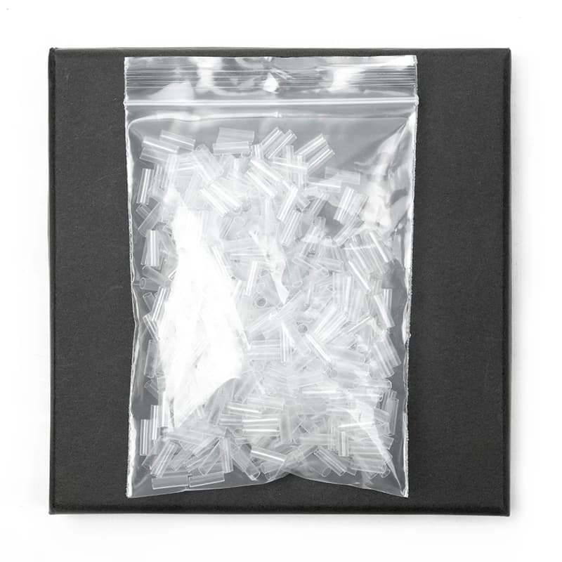 Tubes thermorétractables pour Extensions de cheveux, 500 pièces, sans adhésif, accessoires pour chev