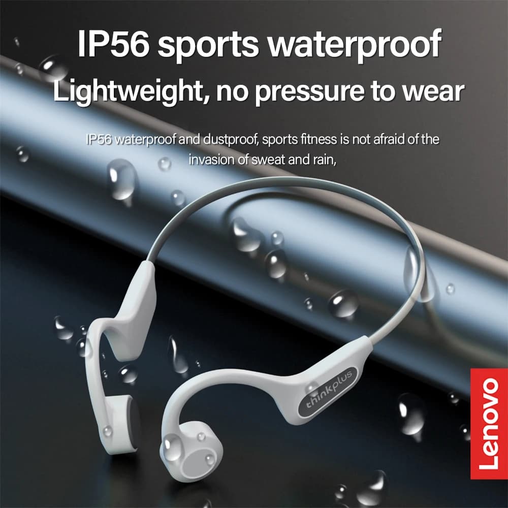 Original Lenovo X3 Pro Conduction osseuse sans fil Bluetooth 5.3 casque 10 pièces/5 pièces/2 pièces 