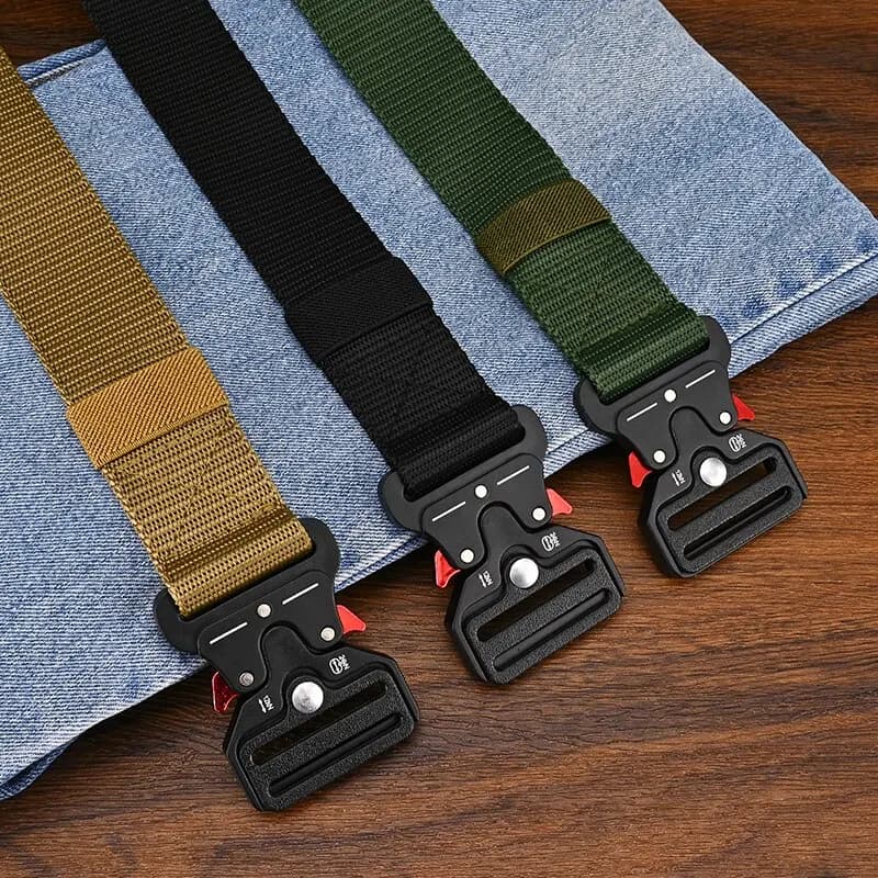 Ceintures tactiques polyvalentes pour hommes, durables, conception réglable, pour les amateurs de sp