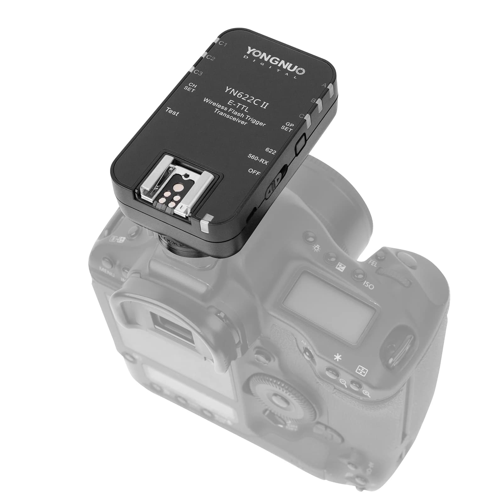 YONGNUO Déclencheur flash TTL sans fil YN622 C N II Peugeot YN-622-TX avec DiviHSS 1/8000s haute vit