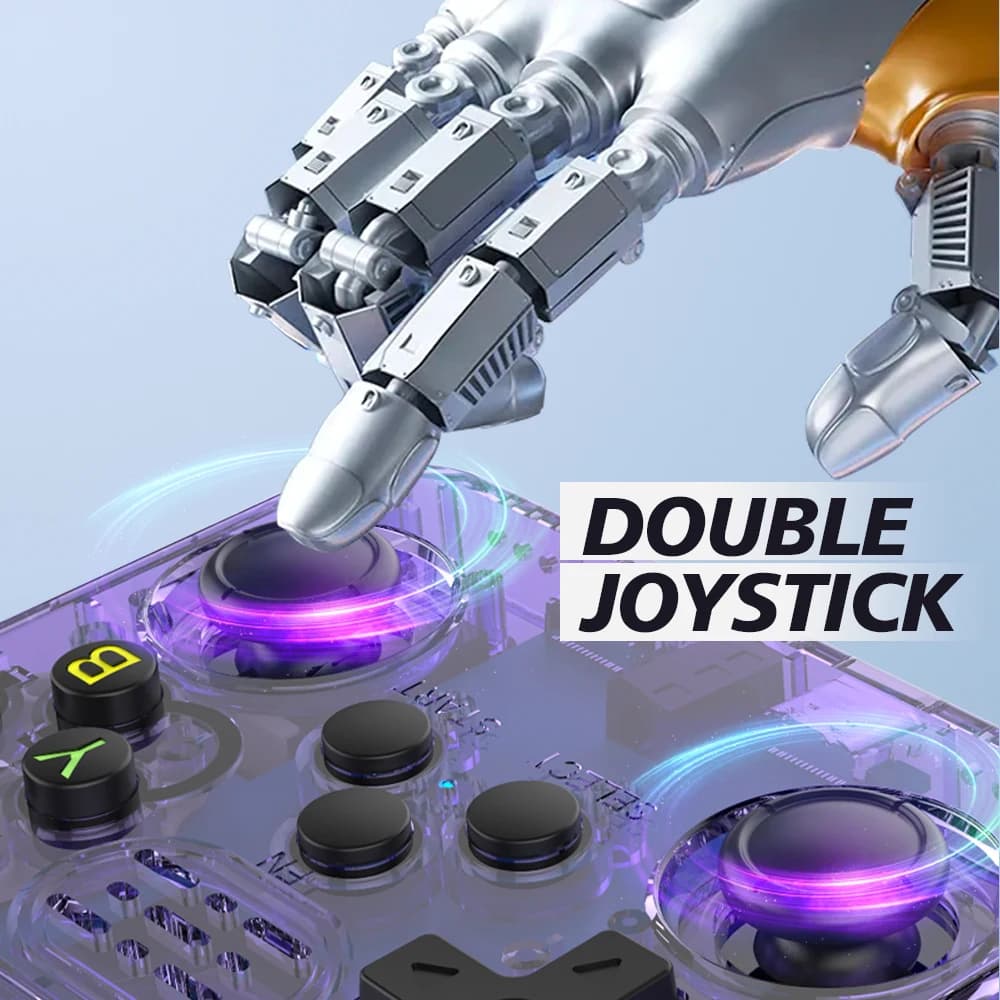 BOYHOM R36S Rétro Console De Jeu Vidéo Portable Système Linux 3.5 Pouces IPS Écran Lecteur Vidéo De 