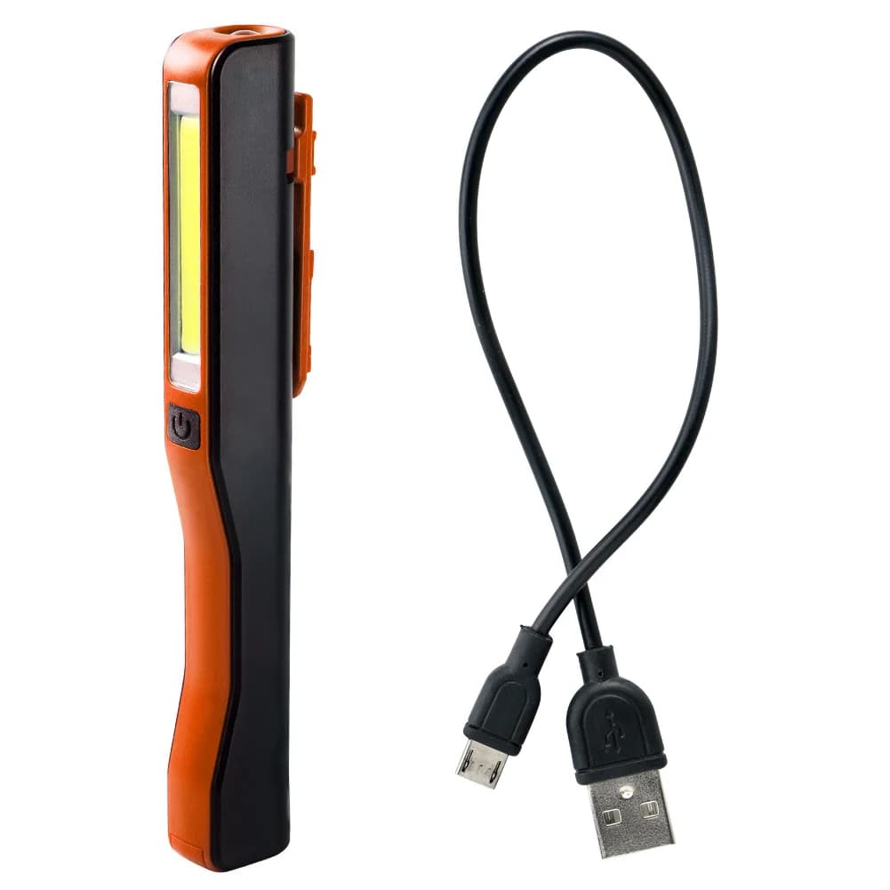 Puissante lampe de travail LED COB pour voiture, Garage, mécanicien, stylo magnétique Rechargeable p