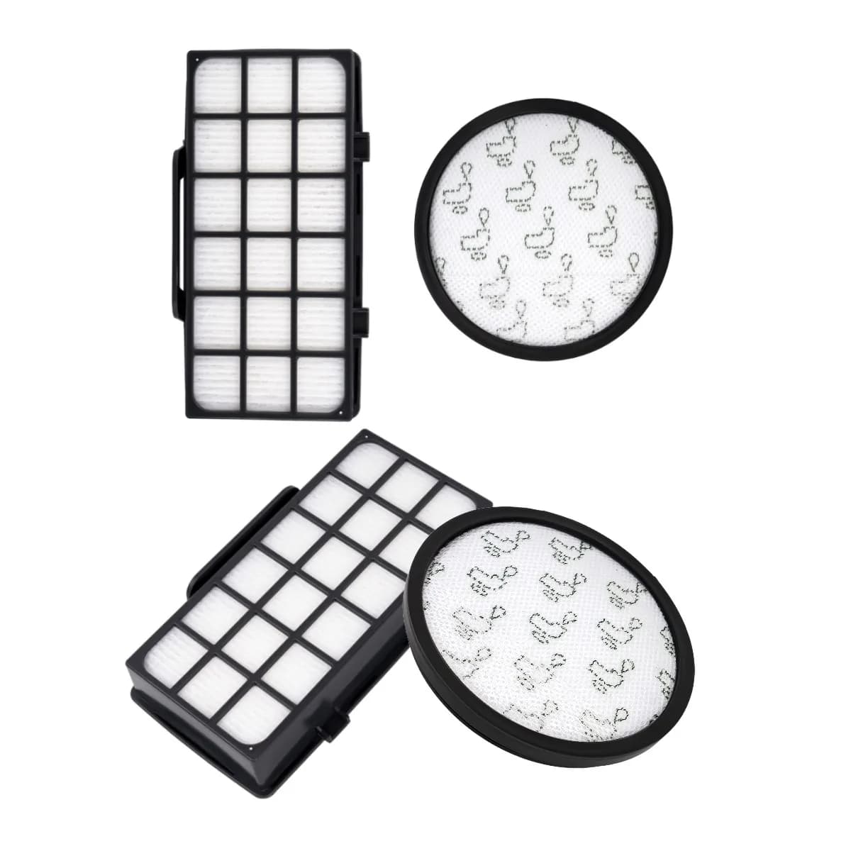 Filtre HEPA d'entrée et de sortie ZR903701 pour aspirateur sans sac Rowenta RO7623 RO7681 RO7611 TW7