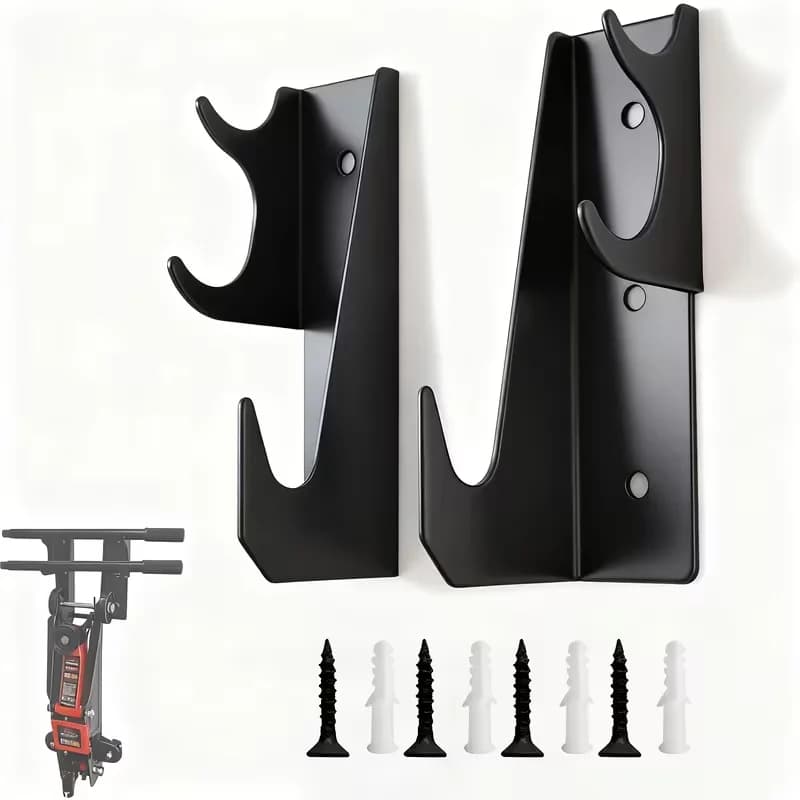 Supports de sol avec fixation murale pour rangement de garage et capacité de 110 lb