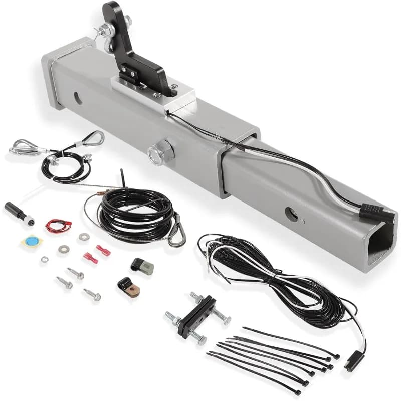 Système de freinage de remorque fiable de style récepteur pour attelage de 2 pouces - Freinage sans 