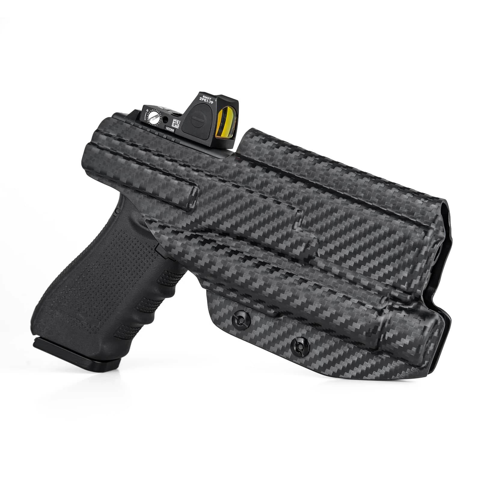 SuffB Kydex Holster pour Glock 17 19 19X 22 23 31 32 45 avec PL-2 Olight/PL-Pro/PL-3R PL-3/3S Valkyr
