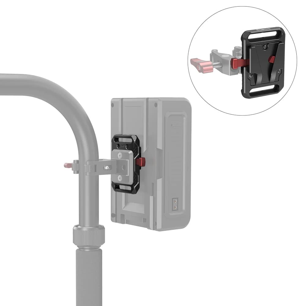 SmallRig – plaque de batterie à montage en V, plaque d'adaptation de batterie v-lock pour appareil p