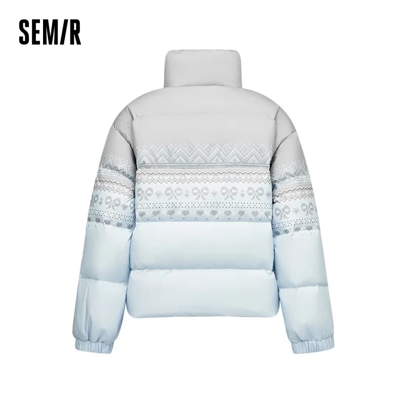 Semir doudoune femmes hiver imperméable à l'huile anti-taches 80% vers le bas en vrac 2025 nouveau d