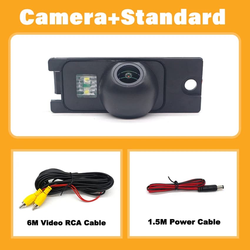 HD 1080P 170 °   Caméra de recul pour véhicule FishEye, pour Volvo S60 S60R S60L XC60 XC 60 2001 ~ 2