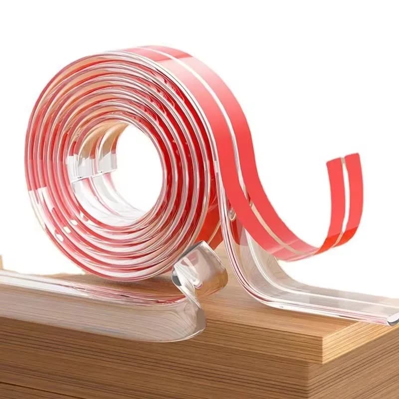 Bande de protection d'angle de meuble, 1/2/3M, auto-adhésive, transparente, anti-Collision, pare-cho