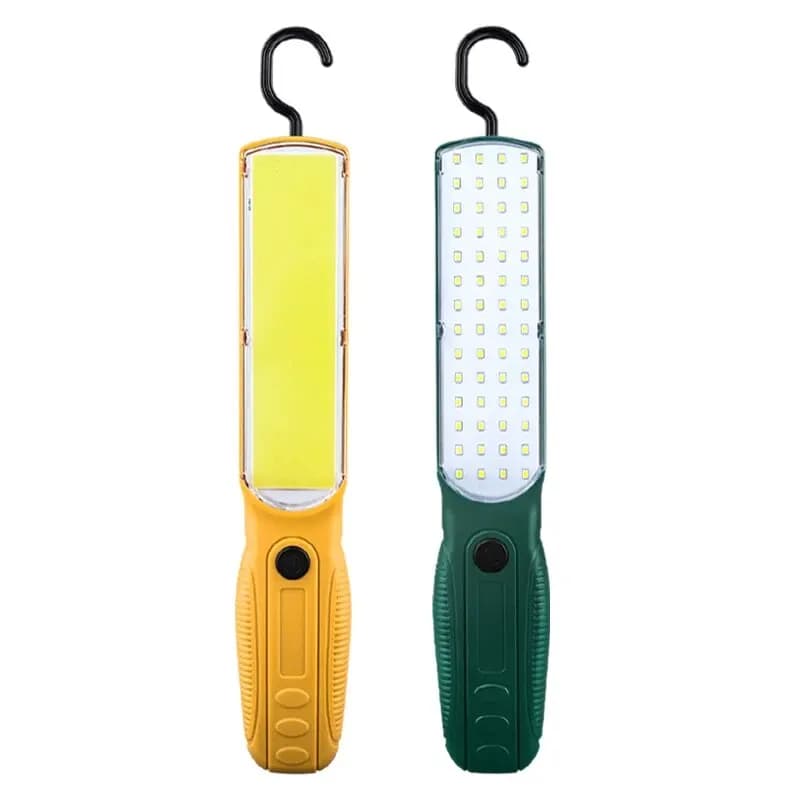 Torche LED COB, lampe de travail Portable pour réparation automobile, lanterne de Camping Rechargeab
