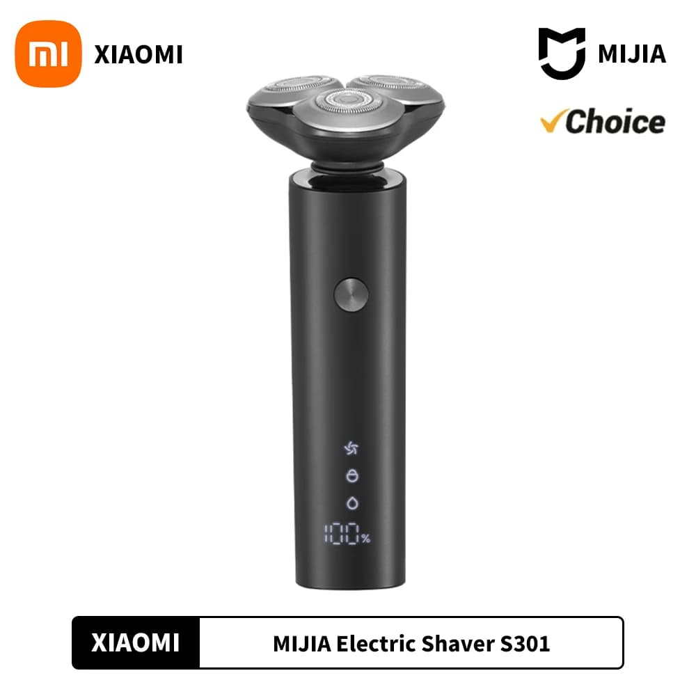 XIAOMI MIJIA-Rasoir électrique pour hommes, tondeuse à barbe S301, machine à raser portable, rasoir 