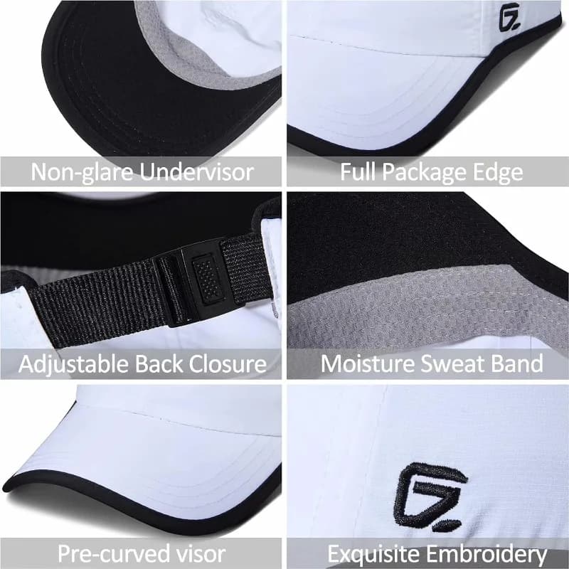 GADIEMKENSD-Casquette d'extérieur respirante pour hommes et femmes, chapeaux de soleil, crème solair