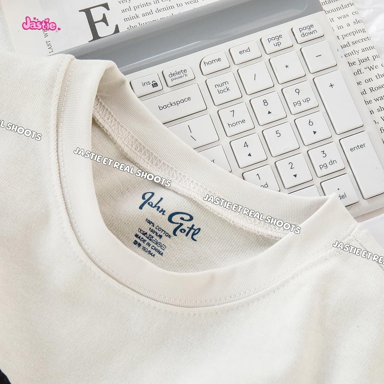 T-shirt manches courtes col rond femme, vintage, lettre graphique, court, décontracté, rétro, classi