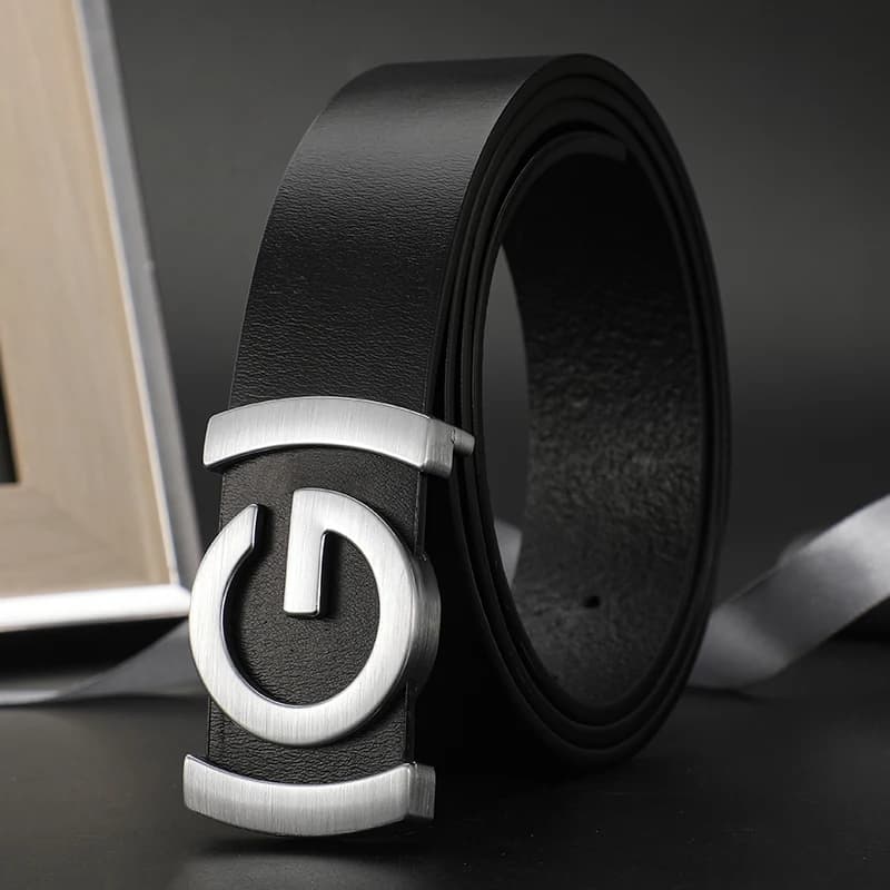 Haute qualité nouveau 34mm hommes ceinture en cuir Designers pantalon marque de mode ceinture hommes