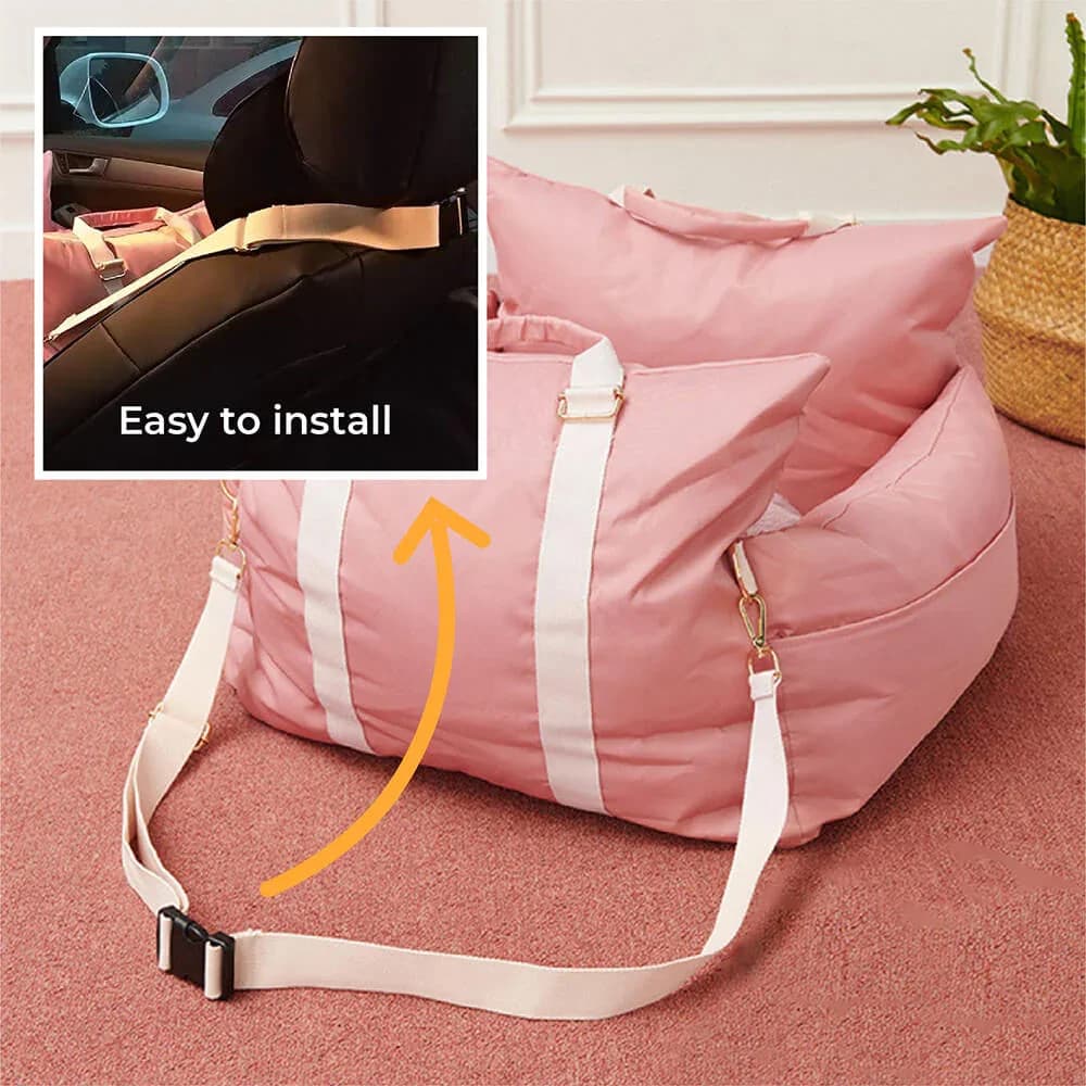 Housse de siège de voiture imperméable pour chien, coussin nid d'animal de compagnie, matelas de voy