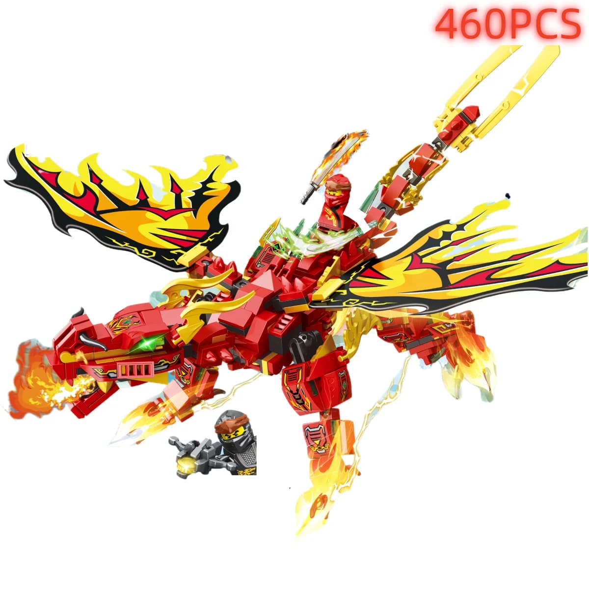 Ninja War Machine Lloyd War Armor Mech Mini modèle figurine blocs de construction compatibles dessin