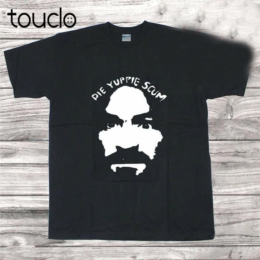 New Charles Manson T-Shirt Vintage Die Yuphelicopter Scum Reprint T-Shirt unisexe S-5Xl Xs-5Xl cadea