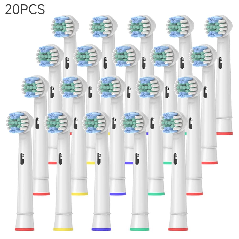 Têtes de brosse à dents électrique de rechange pour livres de base oraux B, buse à poils D100, D25, 