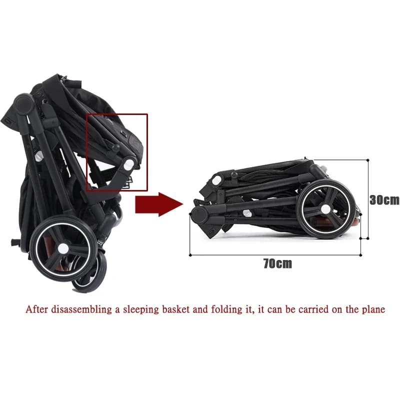 Poussette double multifonctionnelle pliable 2026, vélo bébé convertible léger, livraison UE