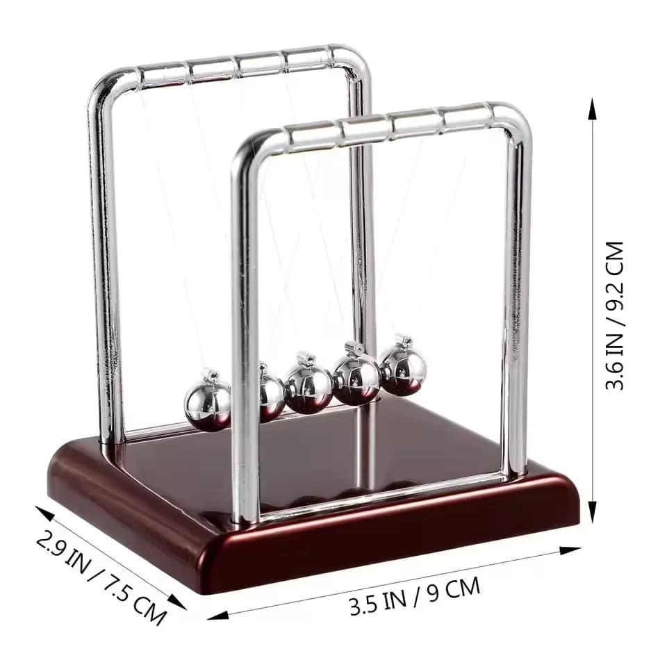 Newton Balance Pendule Ball, Fungic Science Toy, Collision Energy Conservation, Law Ball, Office Dec