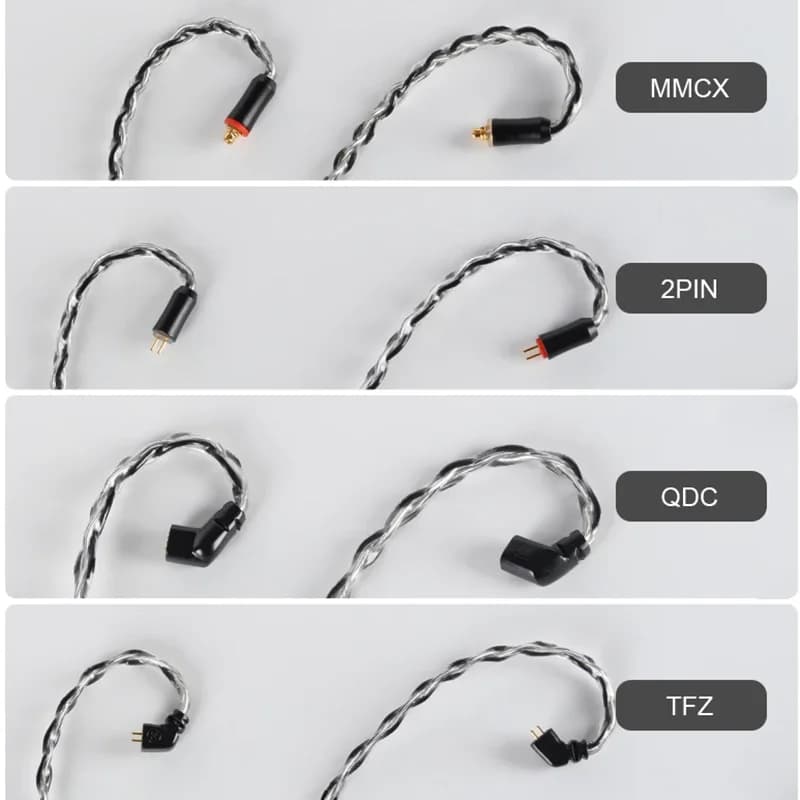 XINHS-Câble de mise à niveau pour casque, fil plaqué argent, cuivre monocristallin, 8 cœurs, 5N