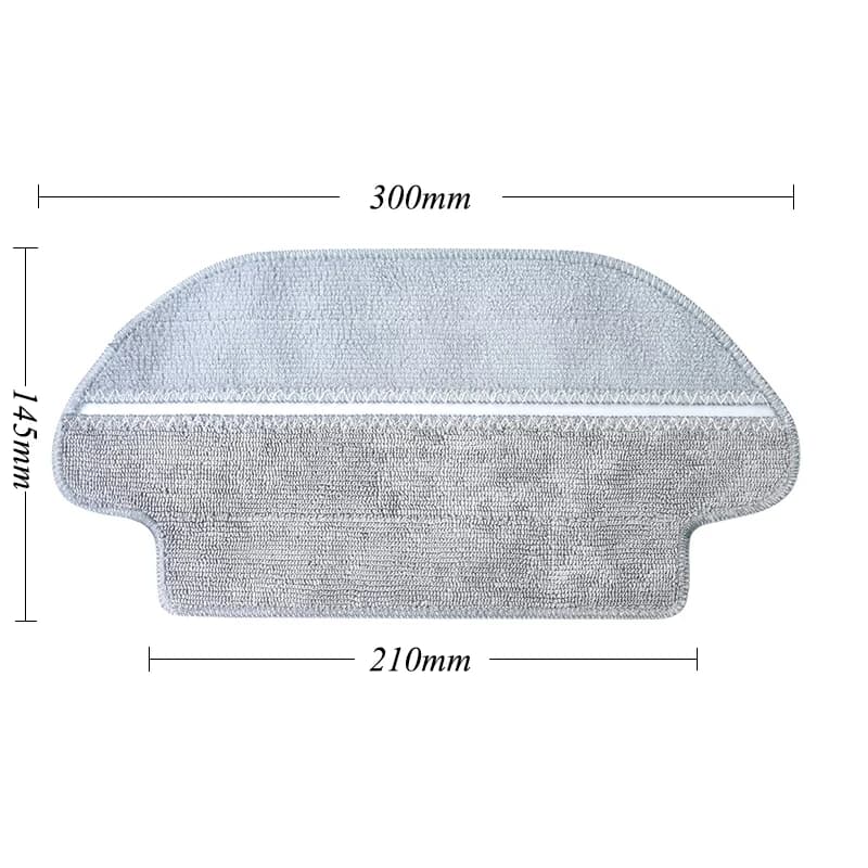 Chiffon de vadrouille pour aspirateur Xiaomi Mijia LDS / STYTJ02YM / Conga 3490 Viomi V2 PRO V3 SE, 