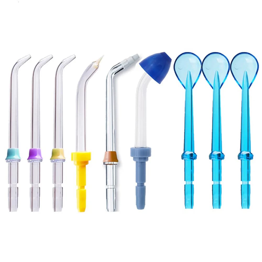 9 pièces/ensemble embouts de remplacement pour Waterpik embouts de Jet de fil dentaire pour irrigate