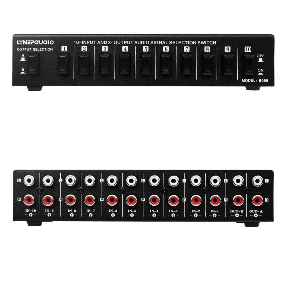 Commutateur de sélection du signal audio, commutateur audio, commutateur de haut-parleur, commutateu