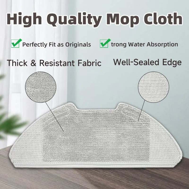 Convient pour Xiaomi Mi Robot Vacuum Mop 2 Lite / Mi Robot Vacuum Mop 2 Pro MJSTL / MJST1SHW Pièces 
