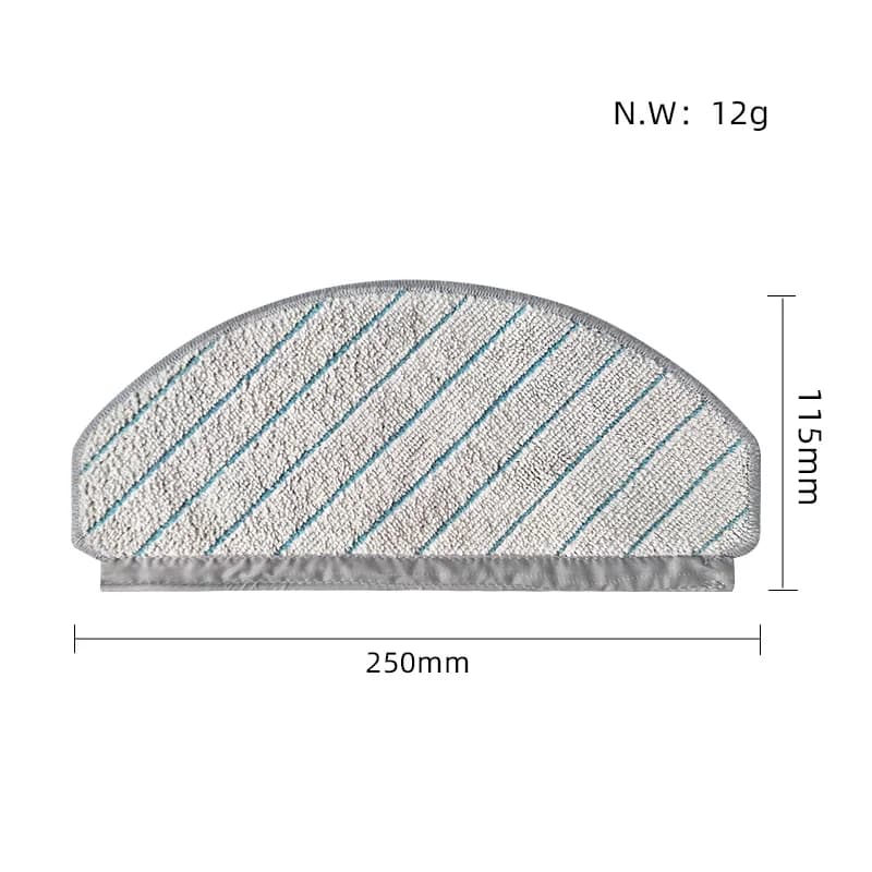 Compatible avec (Ecovacs T10 Plus / X1 Plus) rouleau, brosse latérale, filtre, sac à poussière, chif