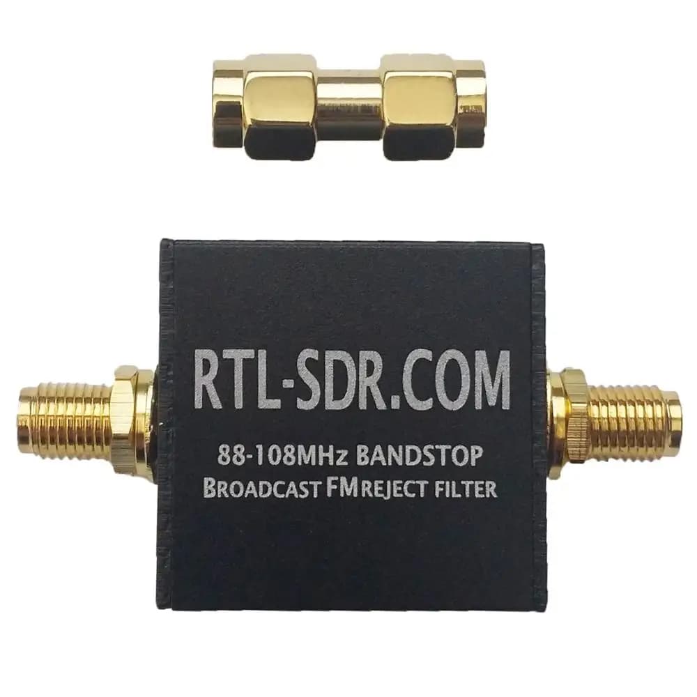 Filtre de bloc FM de diffusion (bloc 88 - 108 MHz) par RTL-SDR Blog