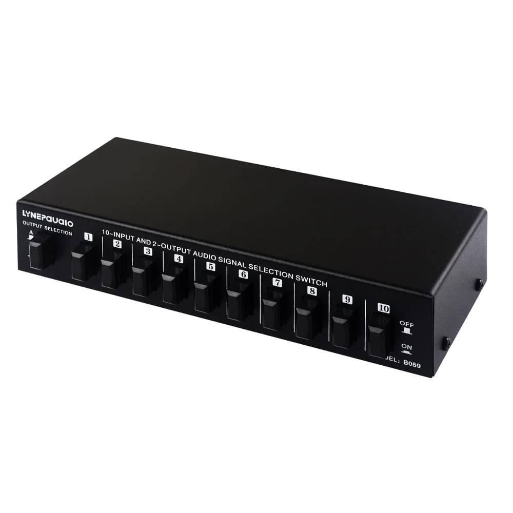 Commutateur de sélection du signal audio, commutateur audio, commutateur de haut-parleur, commutateu