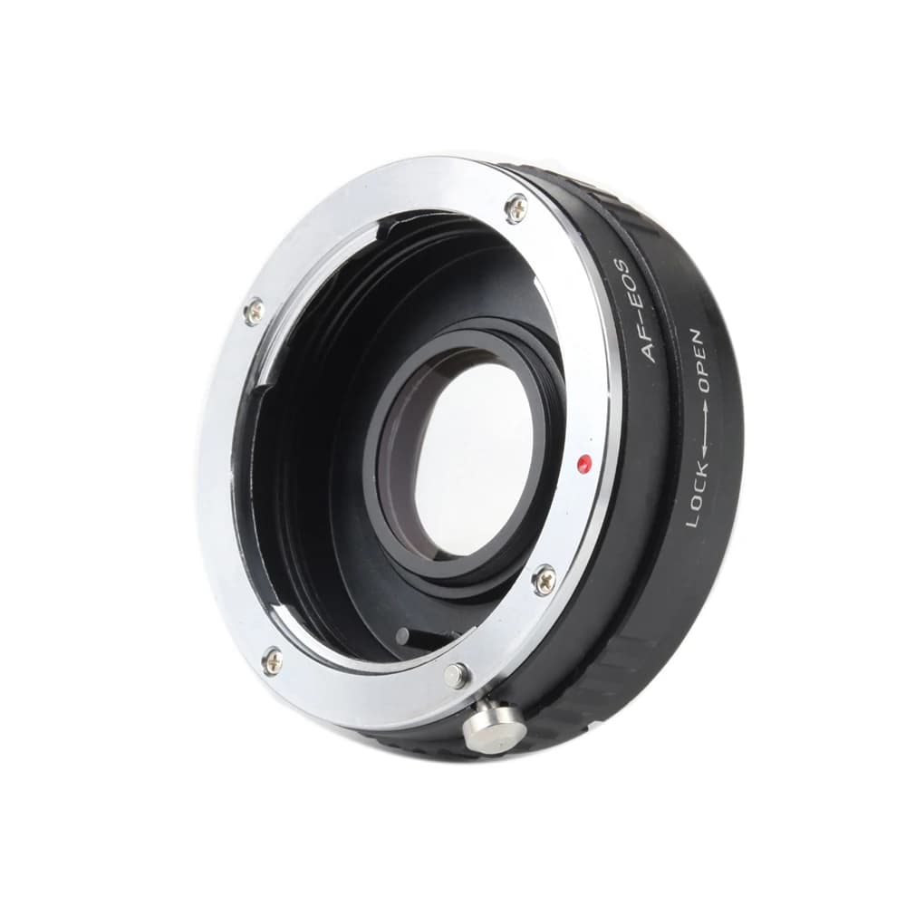 Anneau adaptateur AF - EOS avec anneau d'ouverture pour objectif Sony AF / Minolta MA vers appareil 