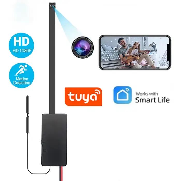 Tuya Mini caméra intelligente Full HD 1080P sans fil 2.4G Wifi caméra de bricolage visualisation à d