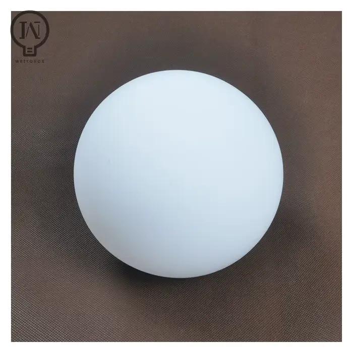 Abat-jour en verre blanc, abat-jour Globe laiteux, couvercle de lumière rond D10cm D12cm D15cm D20cm