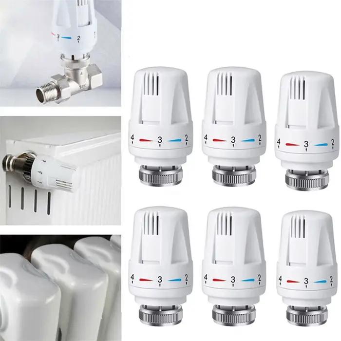 Vannes de contrôle de température pneumatiques thermostatiques, télécommande, tête pour système de c