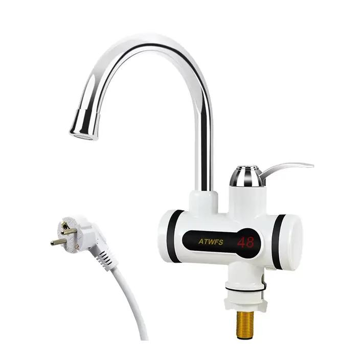 ATWelasticity-Chauffe-eau électrique instantané sans réservoir, pour la cuisine et la salle de bain