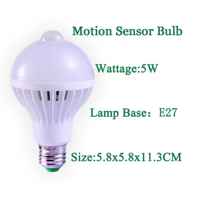 Capteur de mouvement plafonnier capteur Radar lumière LED lampe intelligente 220 V/110 V pour couloi