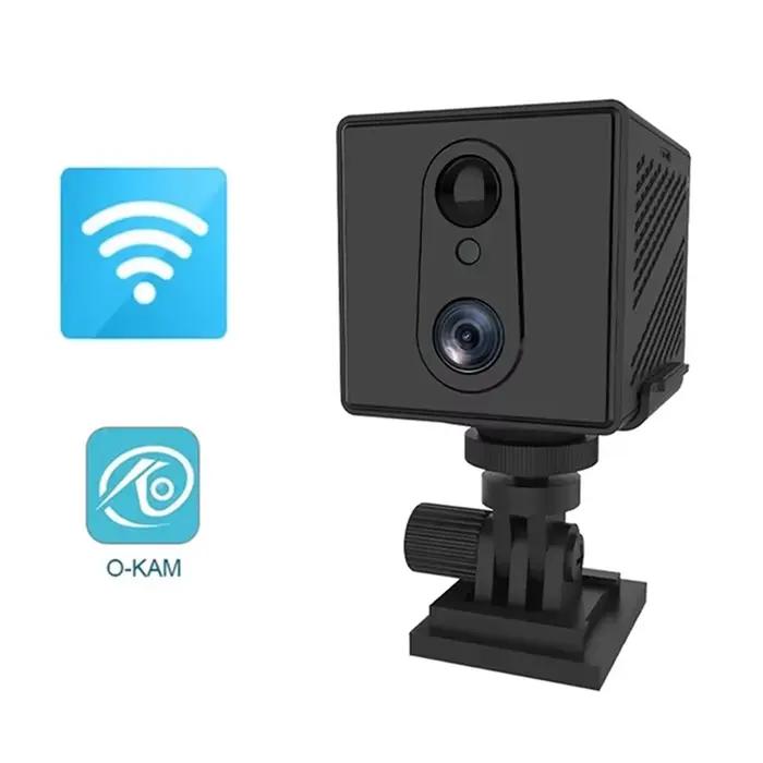 Mini caméra de sécurité 4G, carte SIM, WiFi, Ultra HD, batterie 3000 mAh, interphone vocal faible pu