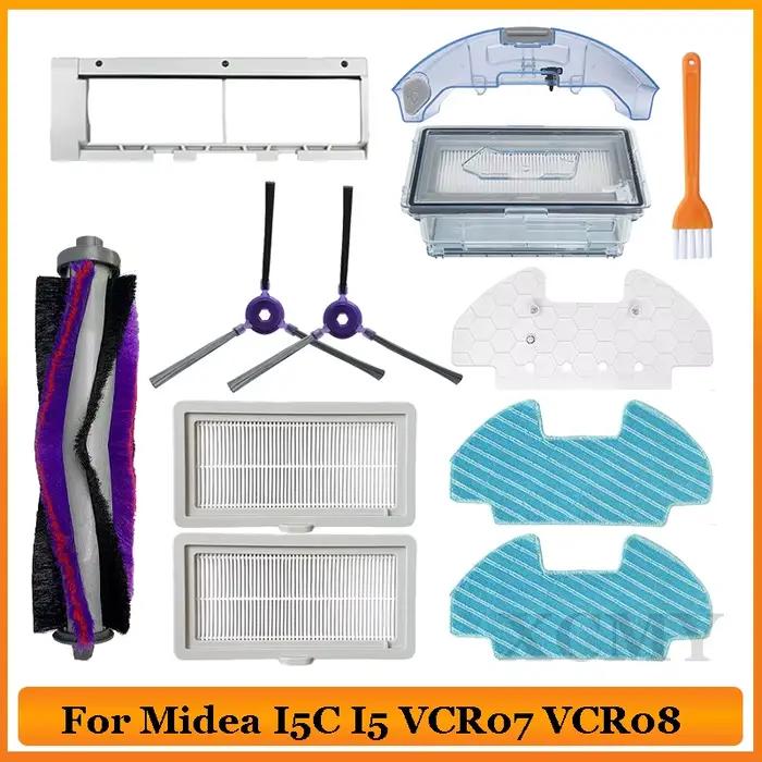 Pièces de rechange pour aspirateur Robot Midea i5 i5c VCR07 VCR08, brosse à rouleau, support de vadr