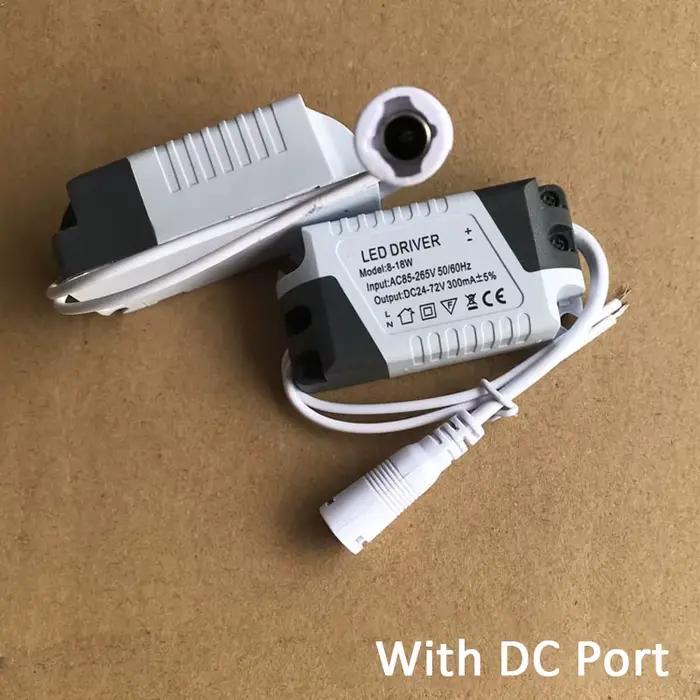 Pilote LED 300mA 8-24W/18W, transformateur d'éclairage, panneau de plafonnier, adaptateur d'alimenta