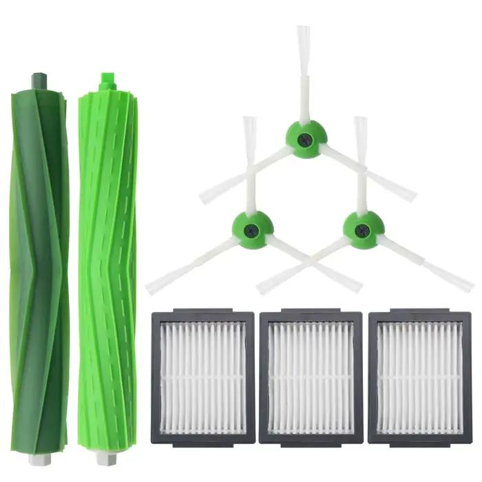 Filtre Hepa + brosse latérale + rouleau de brosse pour aspirateur Robot iRobot Roomba série i7 E5 E6