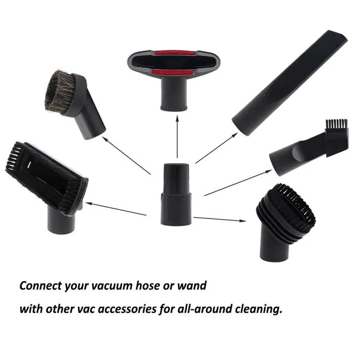 Buse de brosse d'aspirateur universelle 32 et 35mm, outil de nettoyage de tête de brosse, longue têt