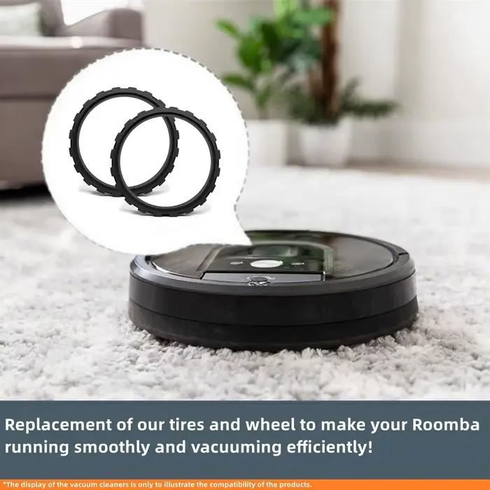 Pneus de remplacement pour aspirateur IRobot Roomba séries 500, 600, 700, 800, 900, E5, E6, i7, une