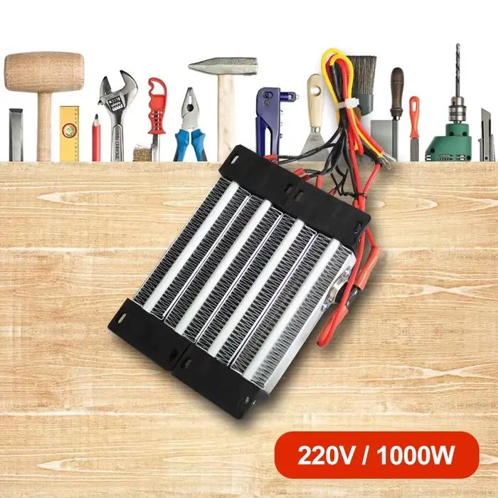 110 V 220 V 1000 W AC DC isolé PTC chauffage à Air en céramique pièces de chauffage électrique contr