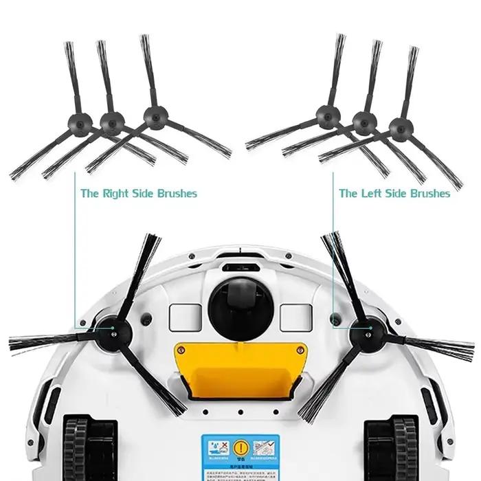 Kit d'accessoires pour aspirateur ILIFE ZACO V3 V3s V5 V5s V5s Pro, filtre brosse latérale, pré-filt