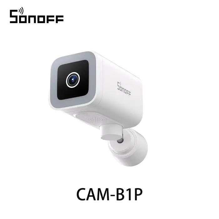 SONOFF CAM-B1P Caméra de sécurité intelligente extérieure 2K HD avec détection humaine AI IP65 résis