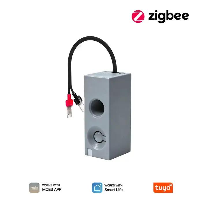 Module de mesure de puissance intelligent monophasé MOES Tuya Zigbee, moniteur de consommation d'éle